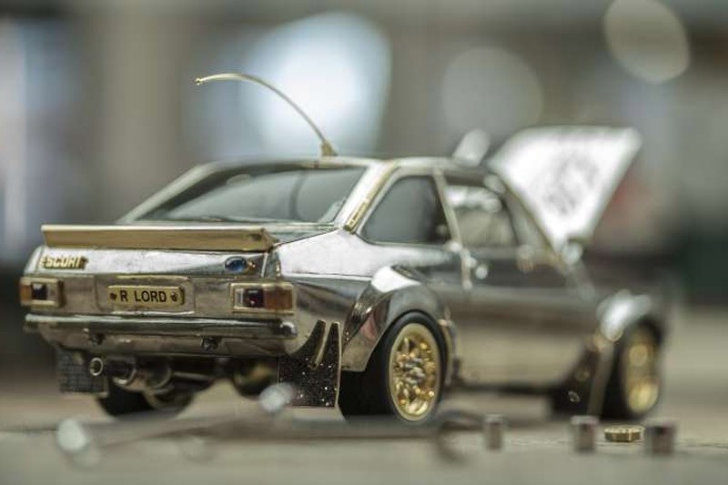 ford escort scale model 2