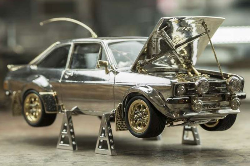 ford escort scale model 5