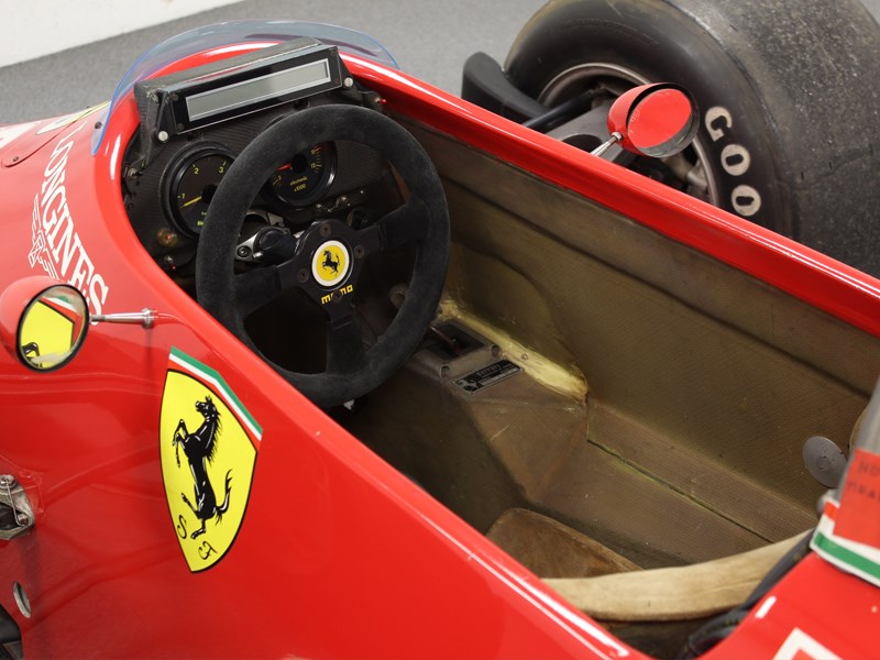 85 F1 Ferrari for sale interior