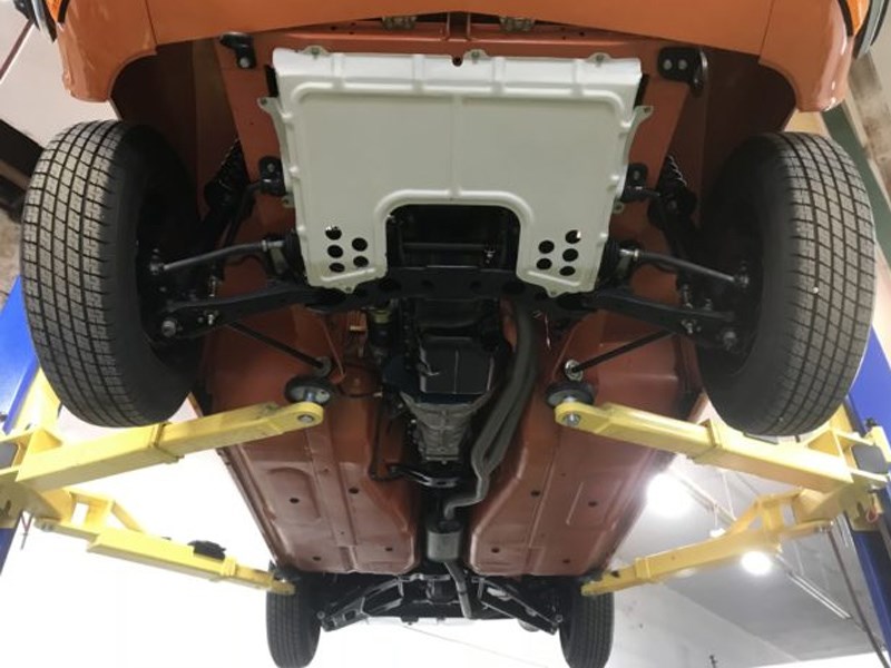 Datsun 240z record price undercarriage