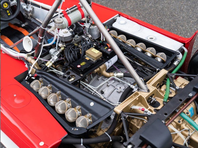 F1 cars for sale Lauda engine