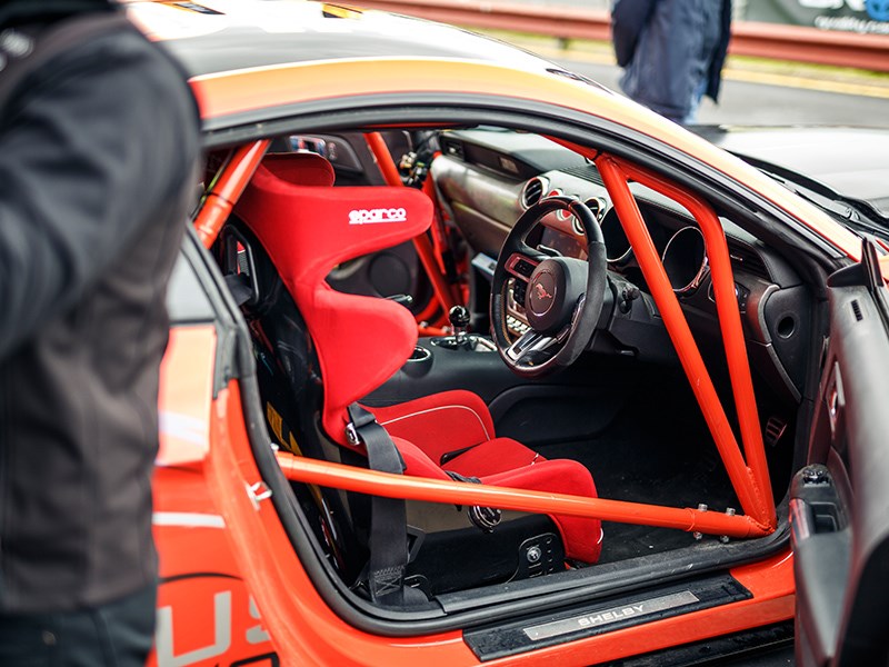 MM Day race car interior