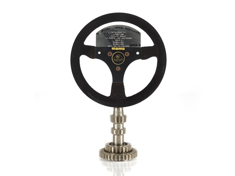 Senna Steering Wheel for Auction