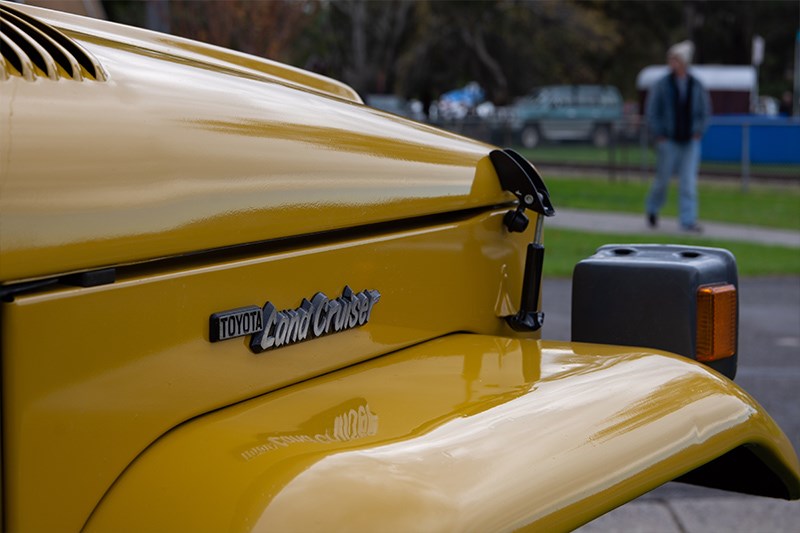 Toyota Winterfest Landcruiser detail