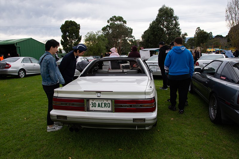 Toyota Winterfest Soarer old