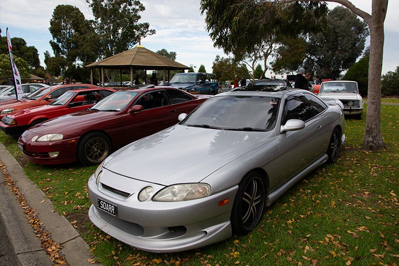 Toyota Winterfest Soarer silver