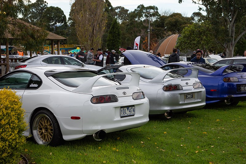 Toyota Winterfest Supra MkIVs