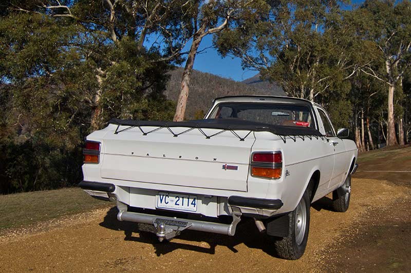 ford falcon xy utility rear