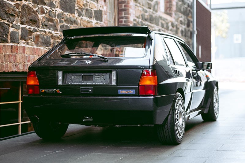 lancia delta integrale rear