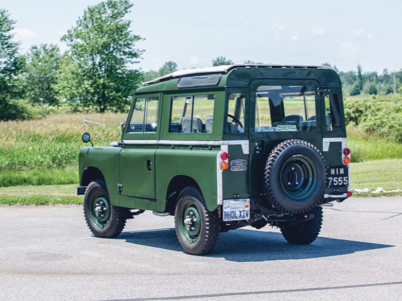 Dalai Lama s Land Rover rear quarter