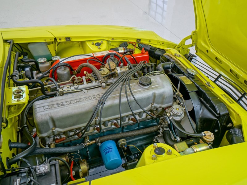 Datsun 240Z sells for 145000 engine