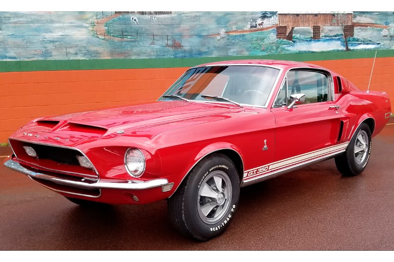 Unrestored 68 gt350 front