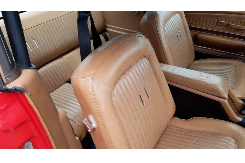 Unrestored 68 gt350 interior seats