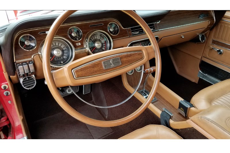 Unrestored 68 gt350 interior