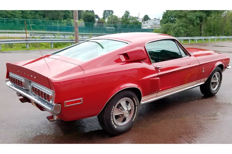 Unrestored 68 gt350 rear