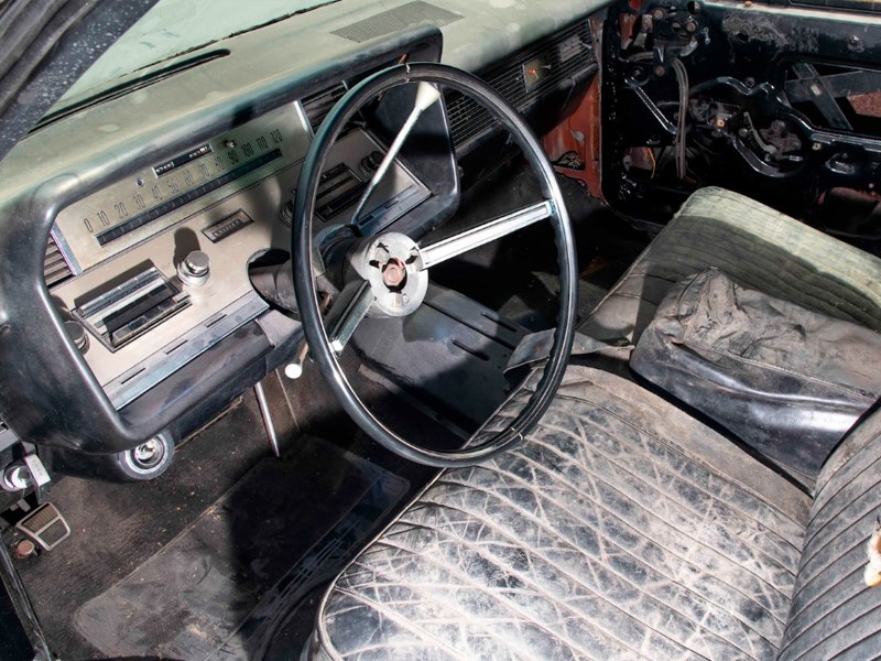 Presley family car interior front