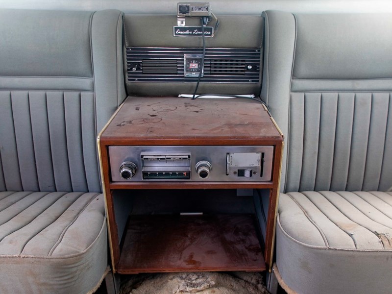 Presley family car interior rear