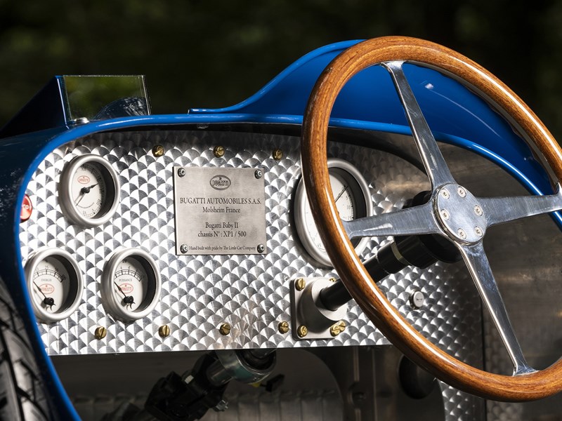 Baby Bugatti interior