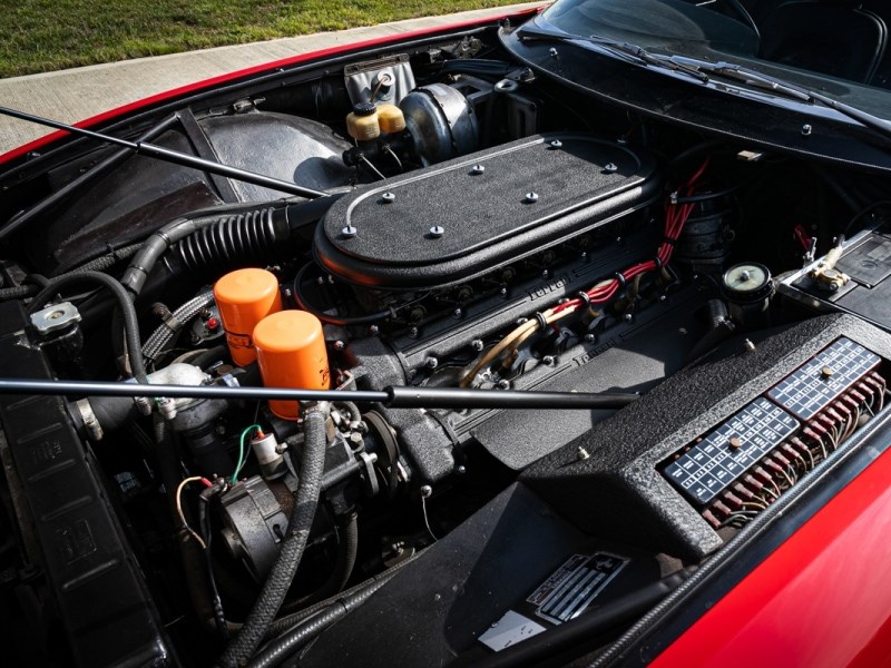 Elton Johns Ferrari Daytona engine