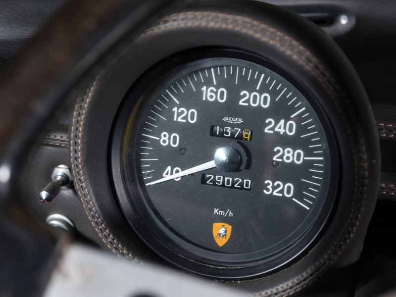 Lamborghini Miura interior odo