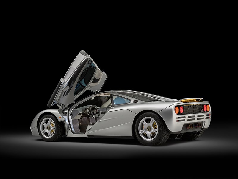 McLaren F1 factory restored rear side