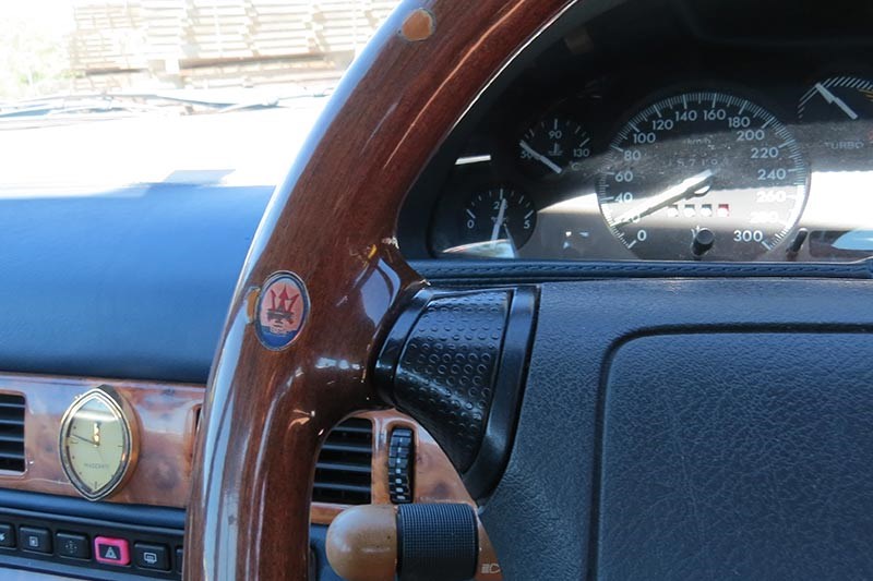 maserati steering wheel