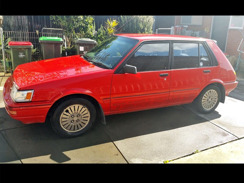 AE82 Corolla Twin Cam exterior front