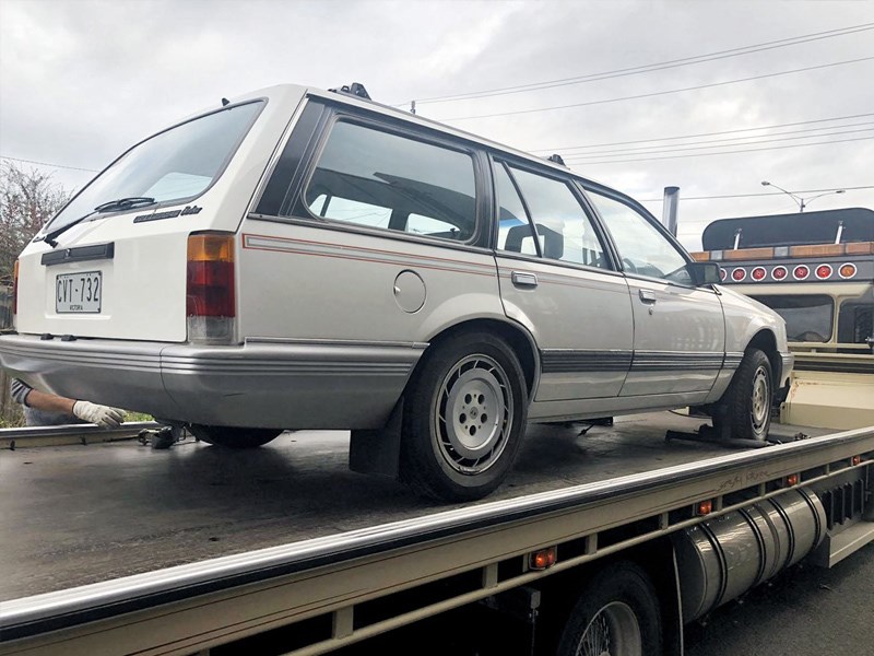 Holden VK Wagon Project rear