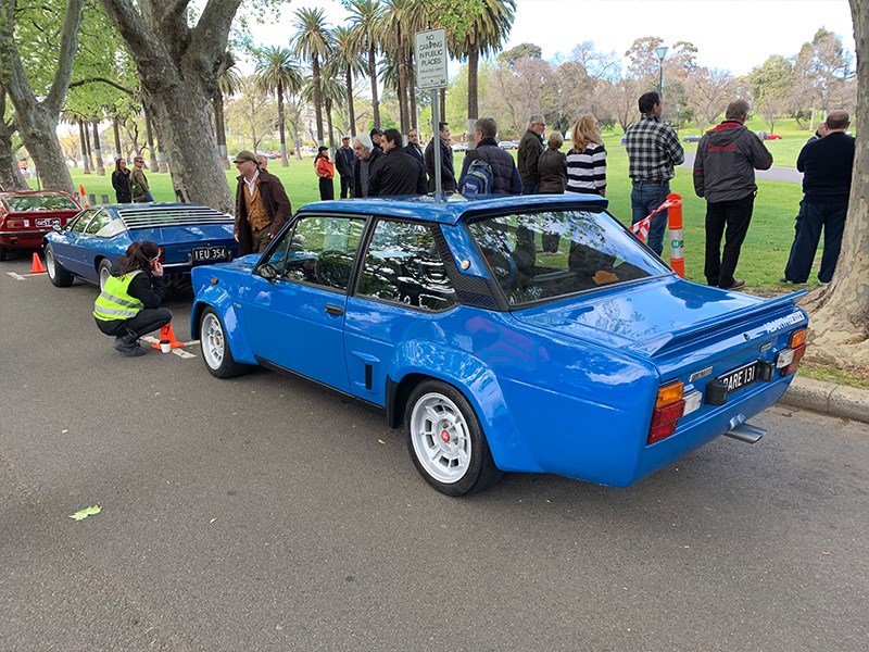 MotorClassica Tour Fiat Abarth cooler