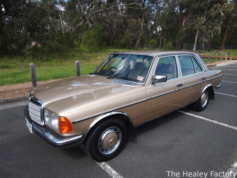 W123 Merc front