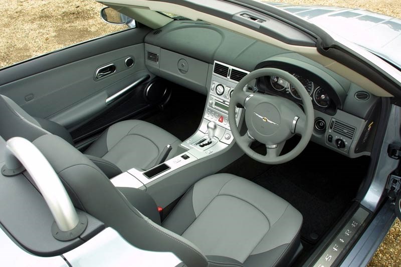 chrysler crossfire interior