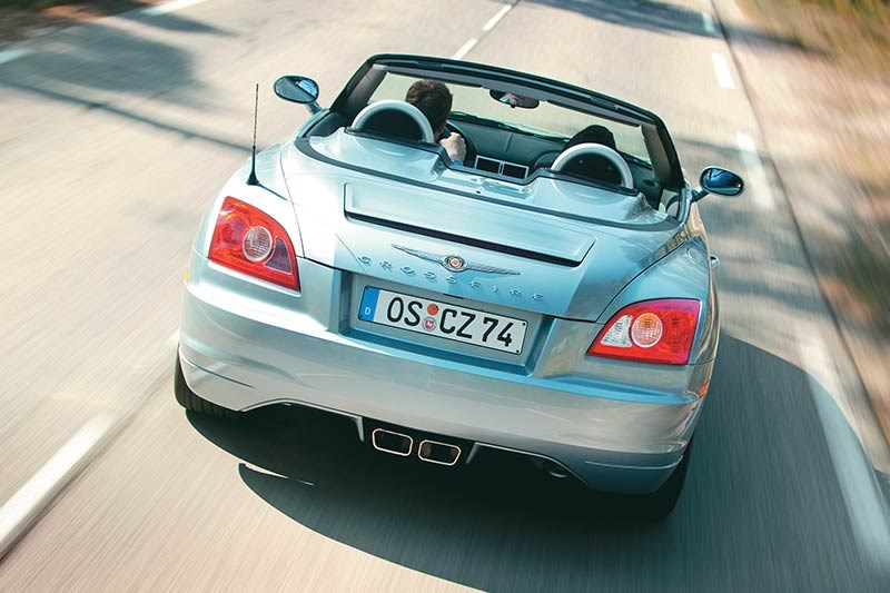 chrysler crossfire roadster onroad