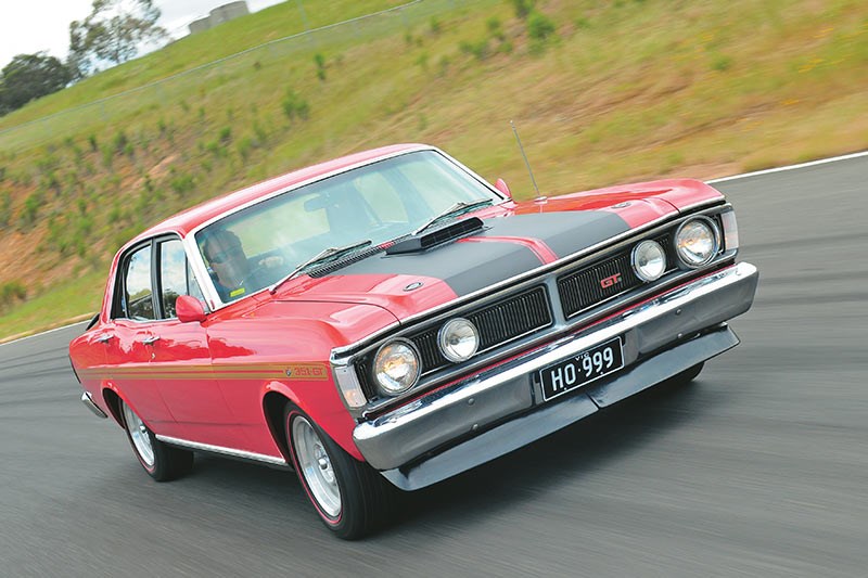 ford falcon xy gtho onroad front