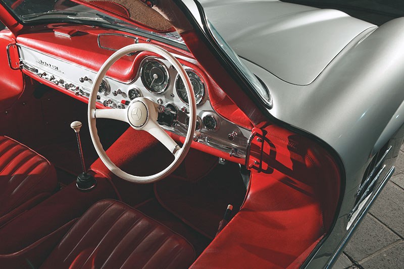 mercedes benz 300sl dash