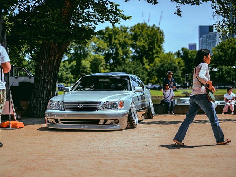 Classic Japan Lexus LS400 stancy boy