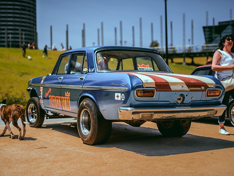 Classic Japan Toyota Crown Gasser rear