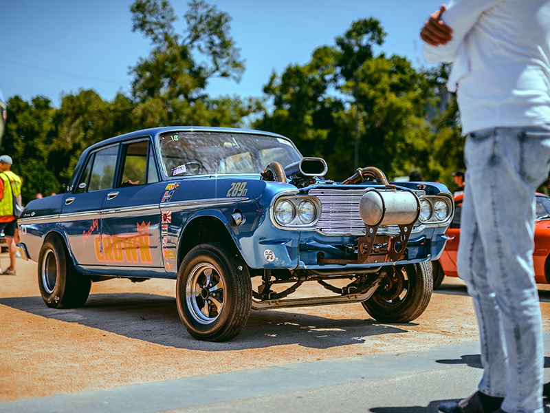 Classic Japan Toyota Crown Gasser