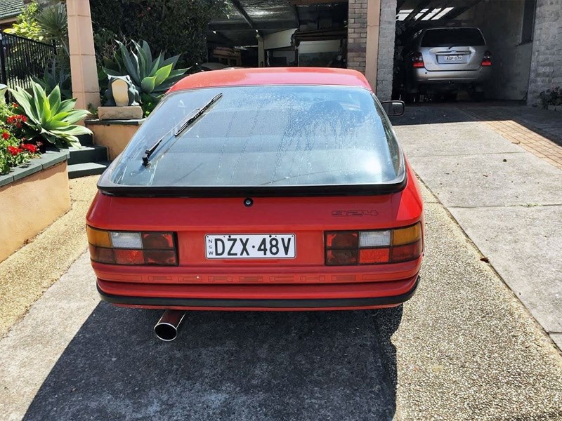 Porsche 924 rear