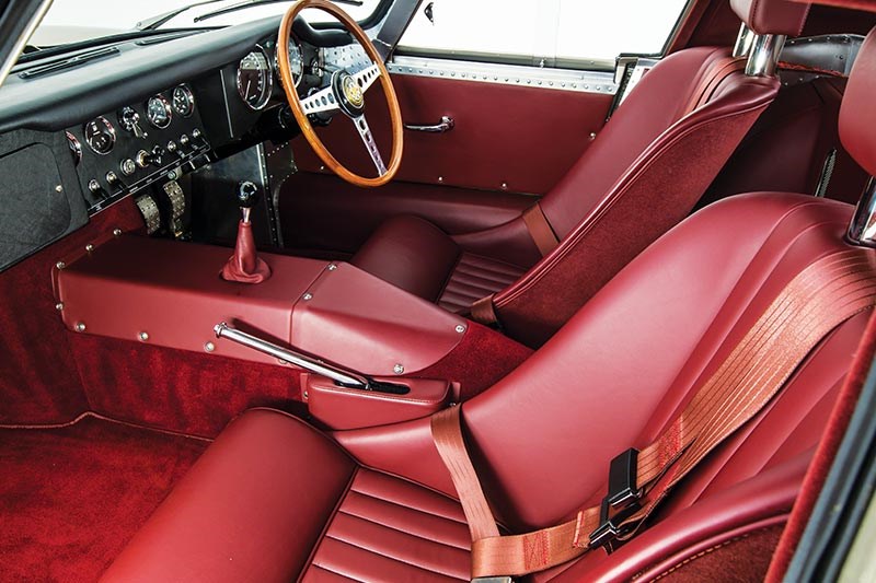 jaguar etype lightweight interior