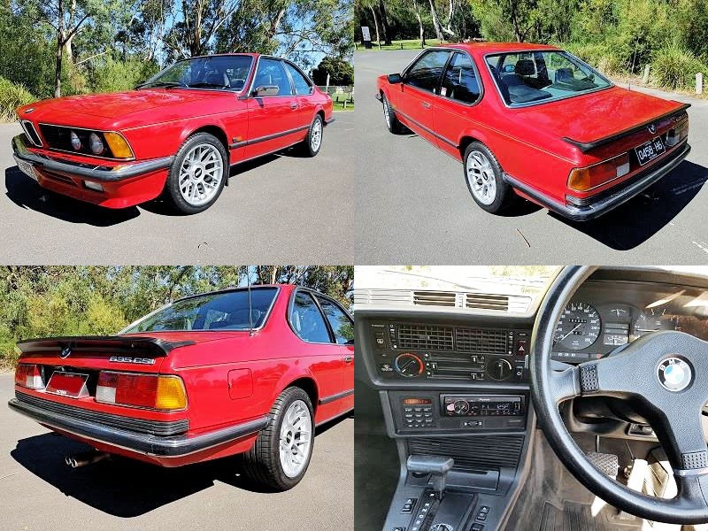 BMW e24 635csi collage