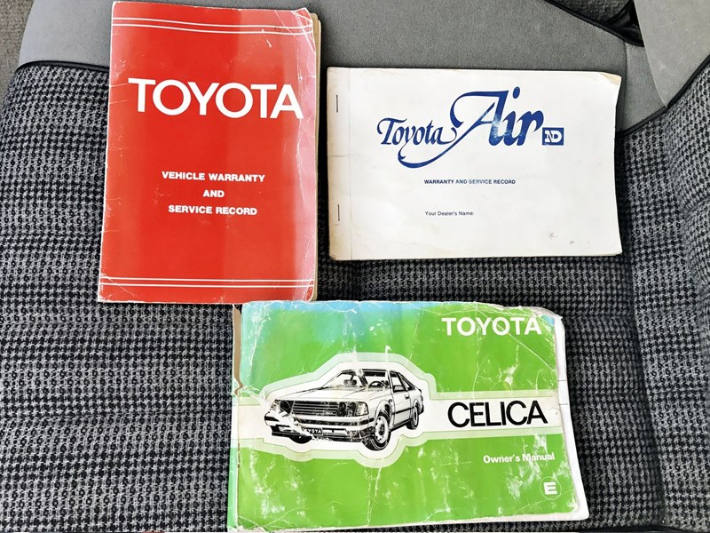 Toyota A60 Celica books