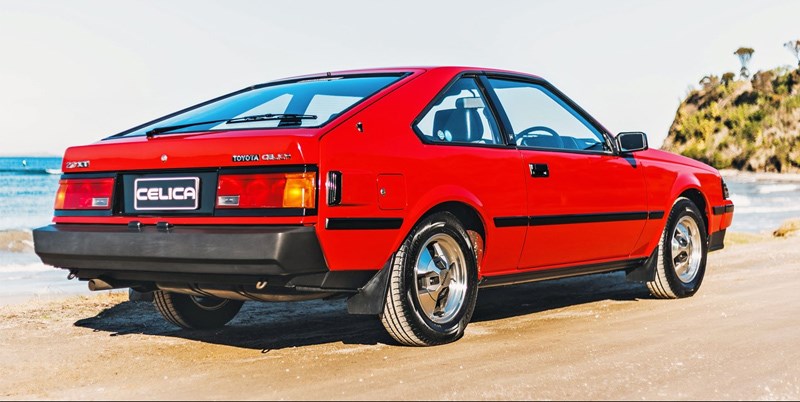 Toyota A60 Celica rear side