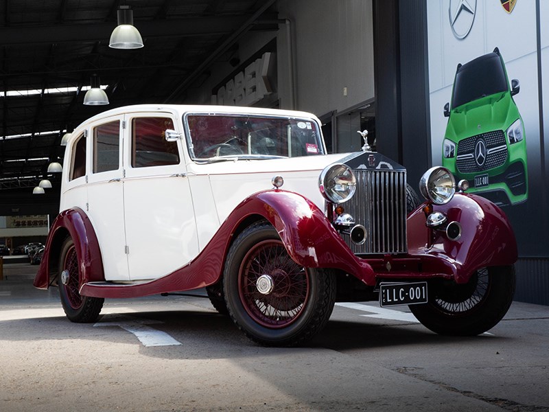 1927 Rolls Royce Lorbek front side