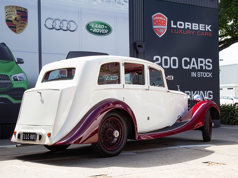 1927 Rolls Royce Lorbek rear side