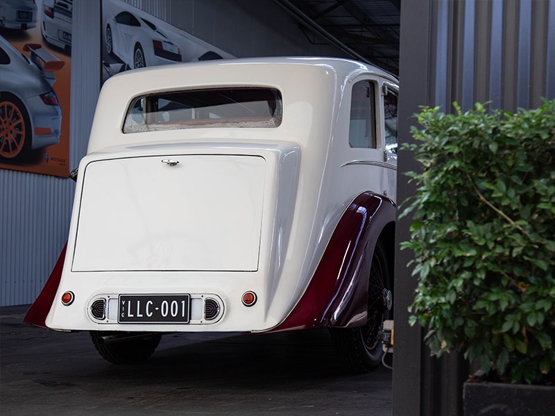 1927 Rolls Royce Lorbek rear