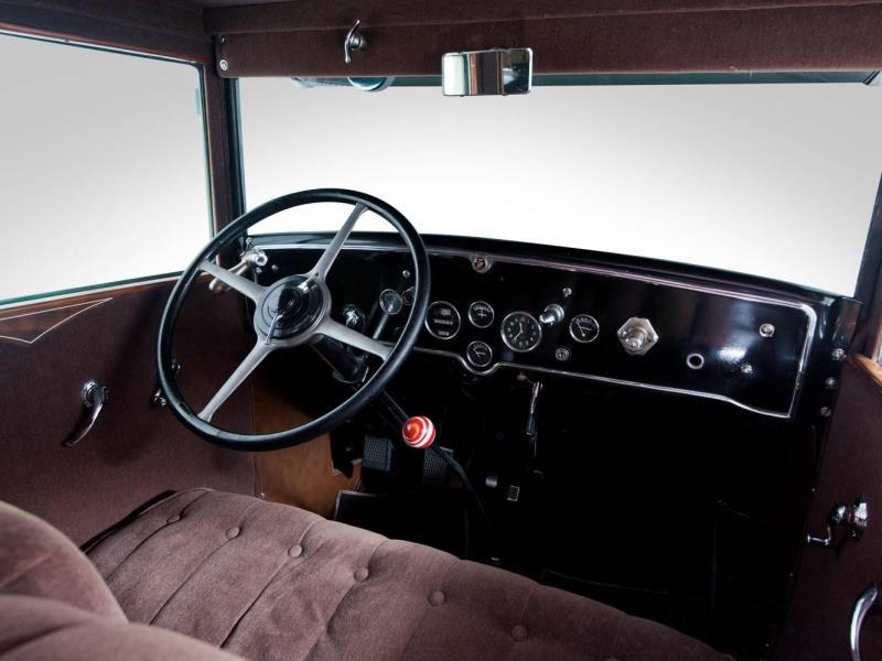 Al Capone s Cadillac interior