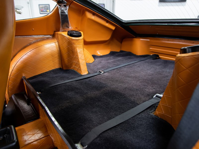 Datsun 240Z interior rear