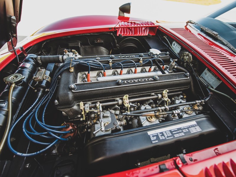 Toyota 2000GT for auction engine