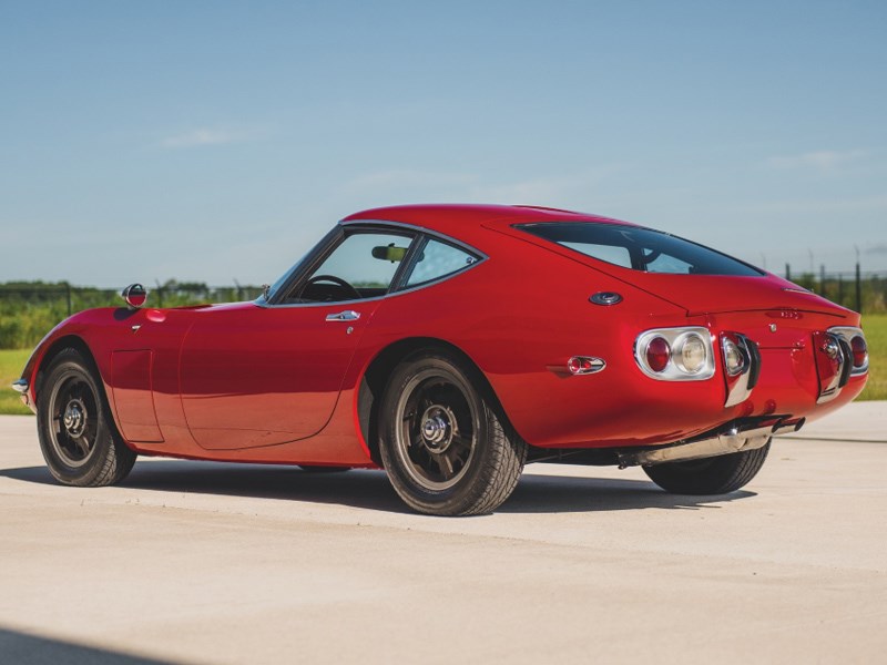 Toyota 2000GT for auction rear side