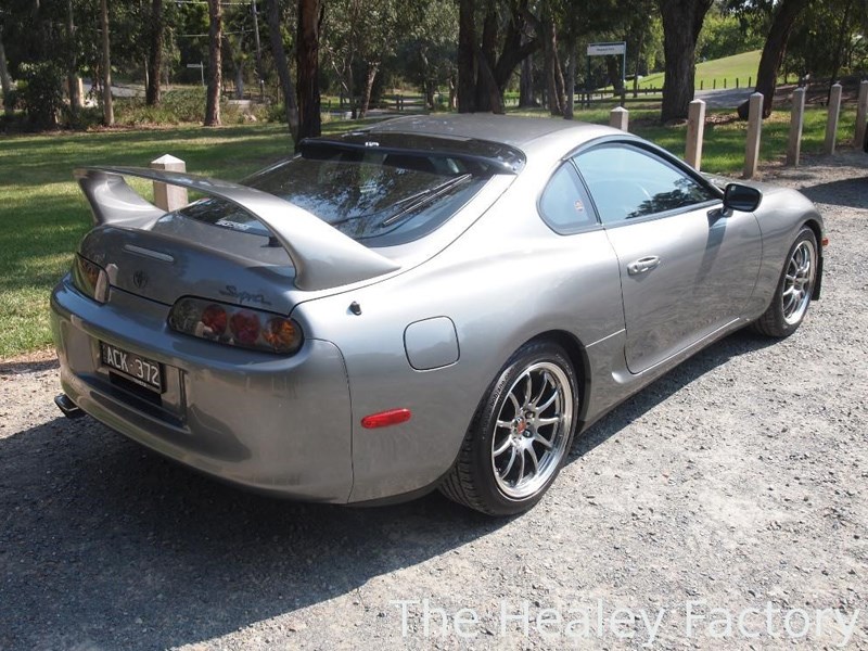 Toyota Supra rear side